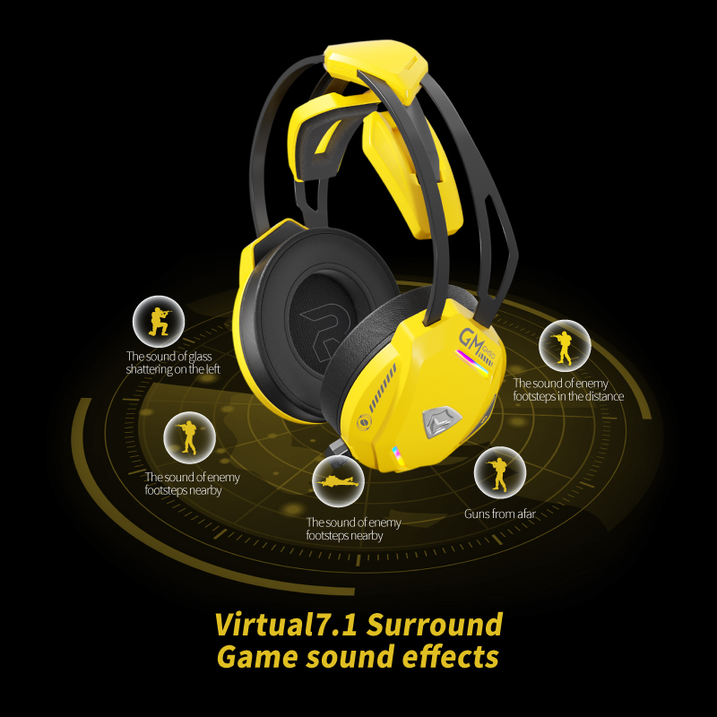 EPZ GM50 Gaming Headset Over-E - огляд і ціна Gaming Headset Rgb