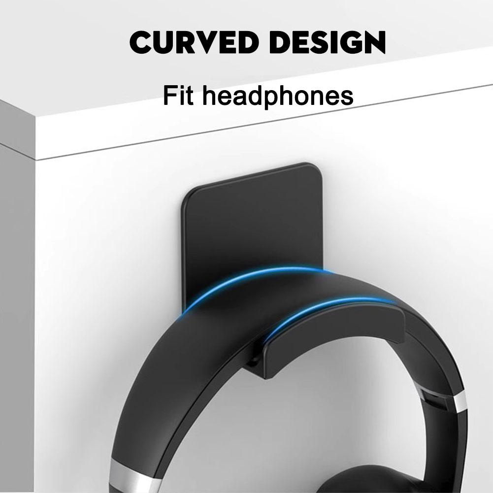 2Pcs Universal Plastic Wall Mo - огляд і ціна Headphone Stand Desk