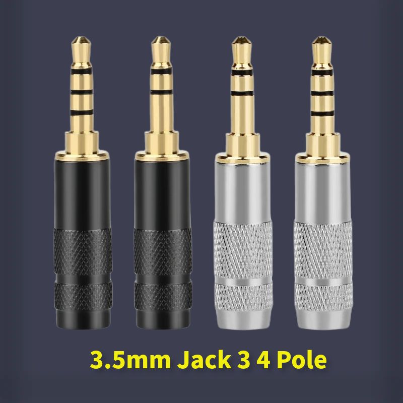 DIY 3.5mm Jacks Audio Plug 3 4 - огляд і ціна Cable Extension 3.5