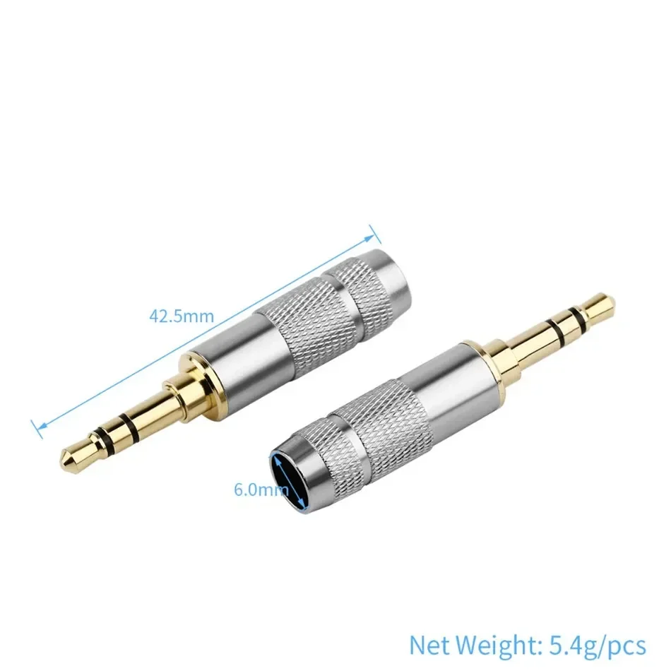 DIY 3.5mm Jacks Audio Plug 3 4 - огляд і ціна Cable Extension 3.5