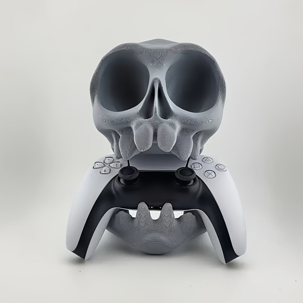 Skull Shaped Controller Stand  - огляд і ціна Headphone Stand Desk
