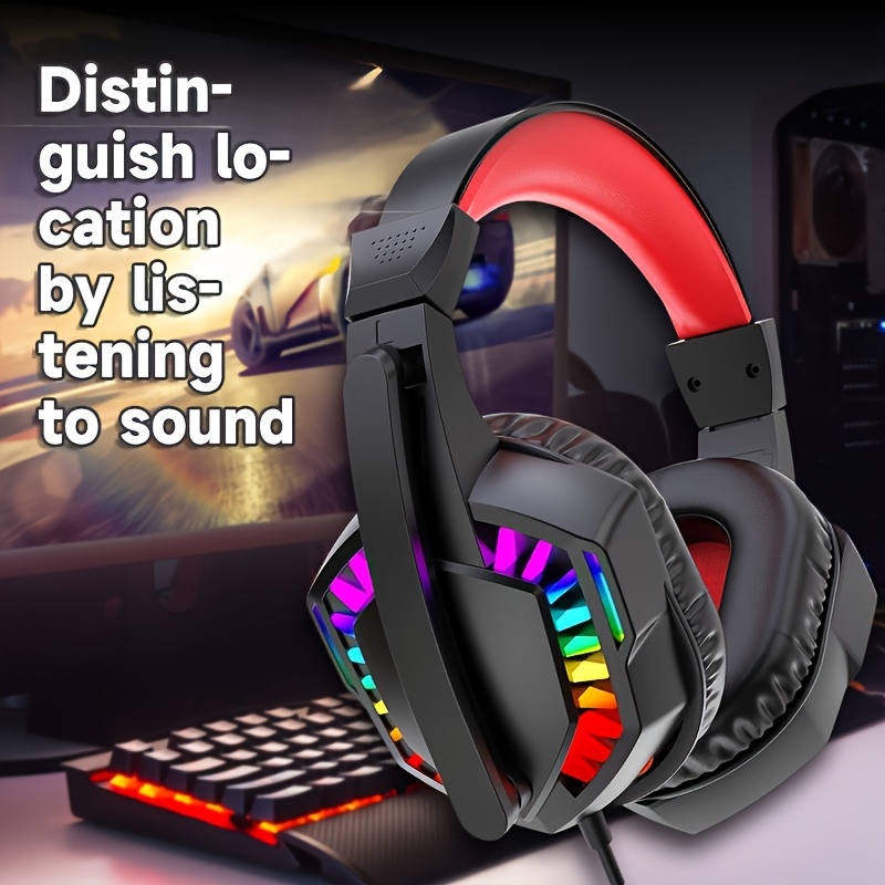 A66,Wired headphones, gaming h - огляд і ціна Gaming Headset Rgb