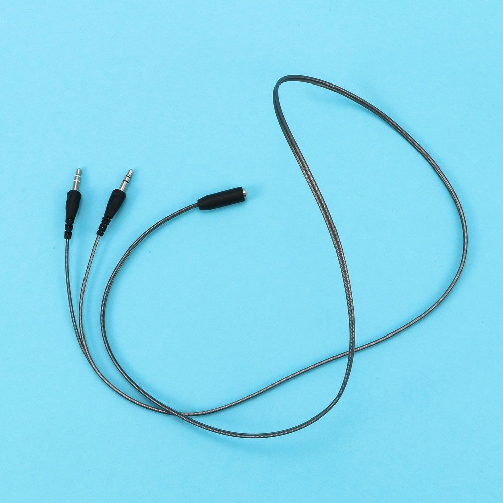 1M 3.5MM Female To 2 Male PC A - огляд і ціна Earphone Splitter Jack