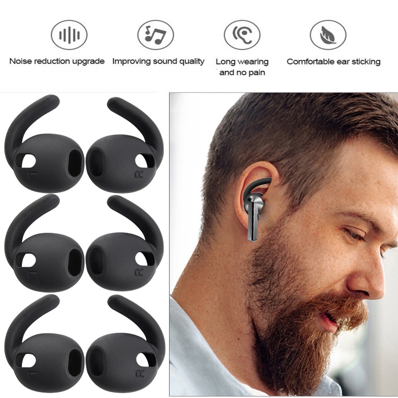 1-10Pairs Replacement Silicone - огляд і ціна Silicone Ear Tip Replacement