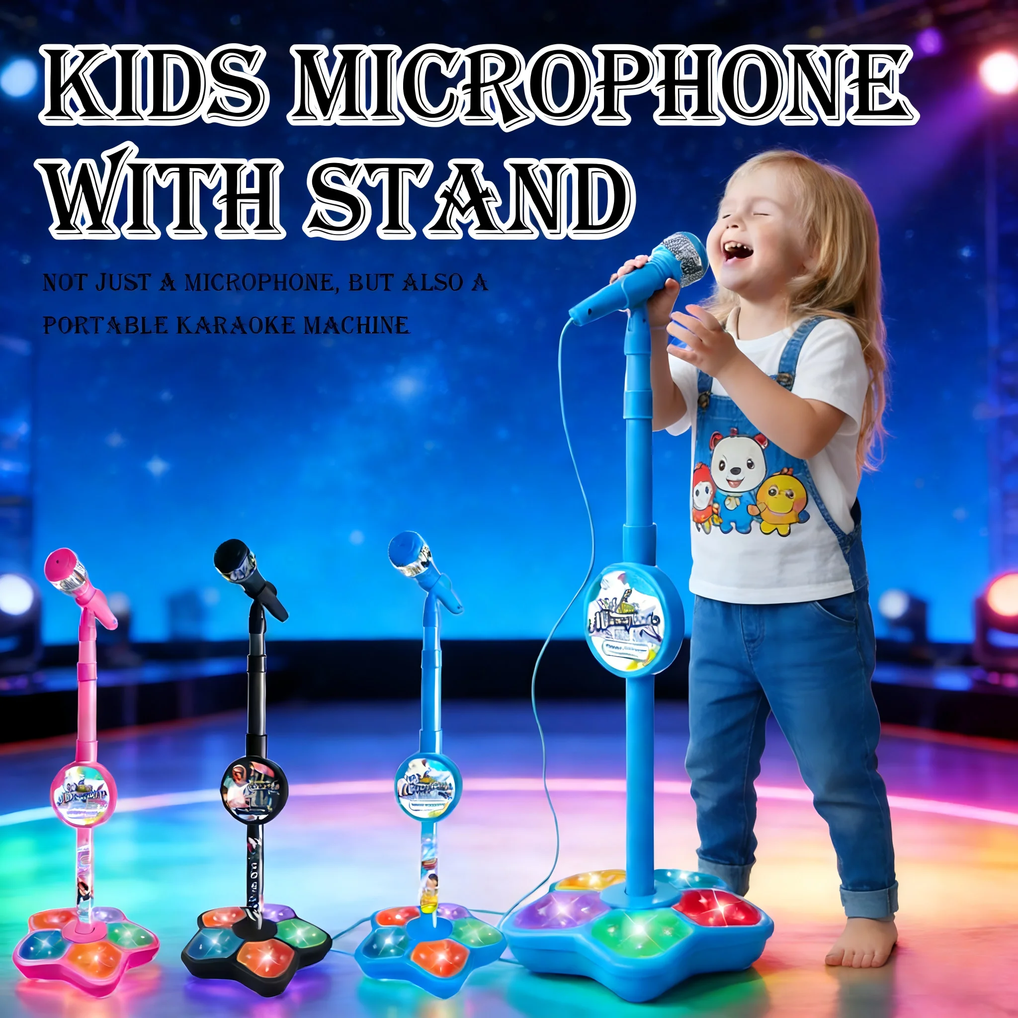 Karaoke Microphone with Stand, - огляд і ціна Shure Mic Sm58