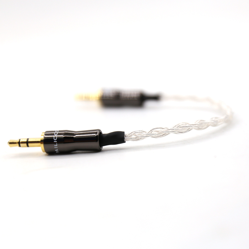 15cm 5N OCC pure copper silver - огляд і ціна Cable Extension 3.5