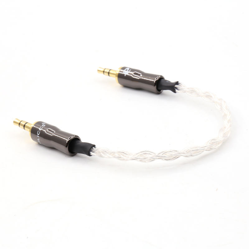 15cm 5N OCC pure copper silver - огляд і ціна Cable Extension 3.5